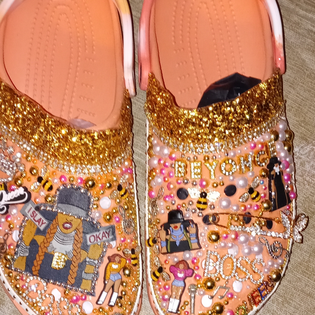 Beyonce Themed Crocs